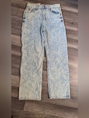 Light Acid-Wash Blue Women's Jeans